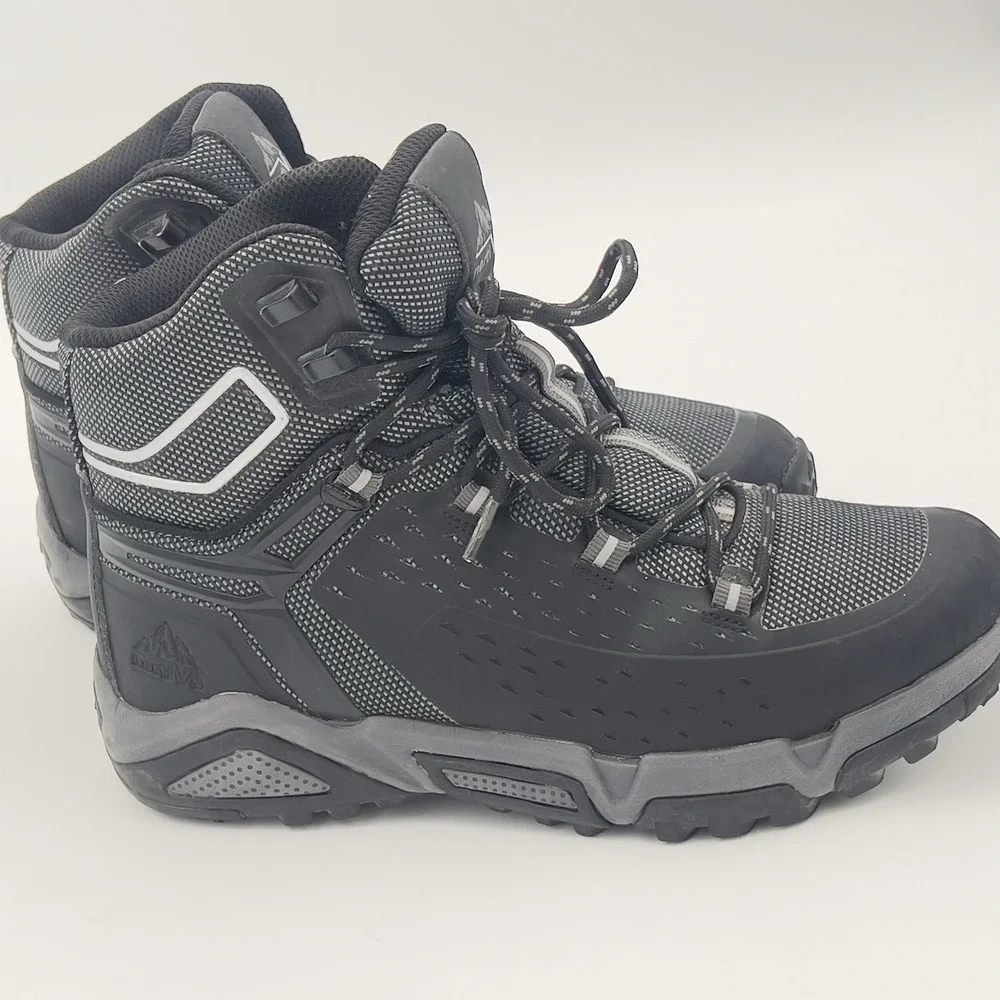 NORTIV 8 Men's‎ Hiking Boots Waterproof Non-slip Trekking Traveling Shoes * Wide